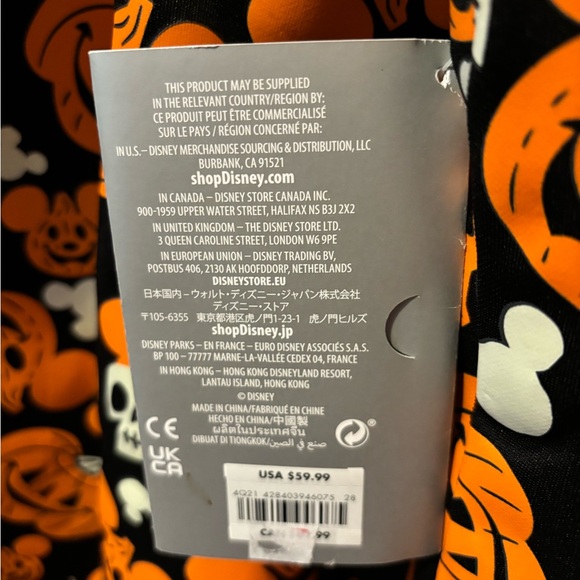 Disney Halloween glow in the dark jacket - Picture 3 of 5